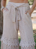 Heirloom Lace Pants - 100% Cotton - Latte