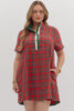 Merry and Bright Dress - Red