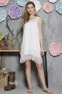 Definition of Class Tunic Sleeveless  - White [product type] - Angel Heart Boutique