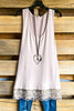 Extender: Slip on Tank/Tunic - Mocha