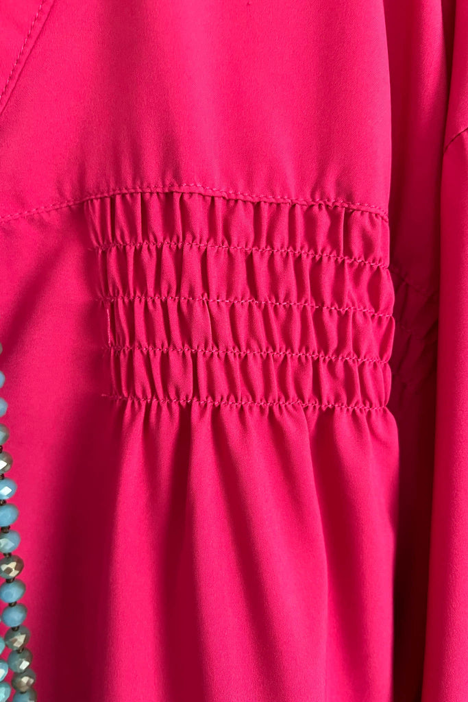Cover Me In Florals Tunic - Fuchsia - SALE