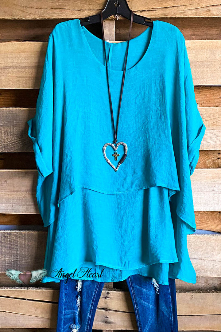 Layered Love Tunic - Jade
