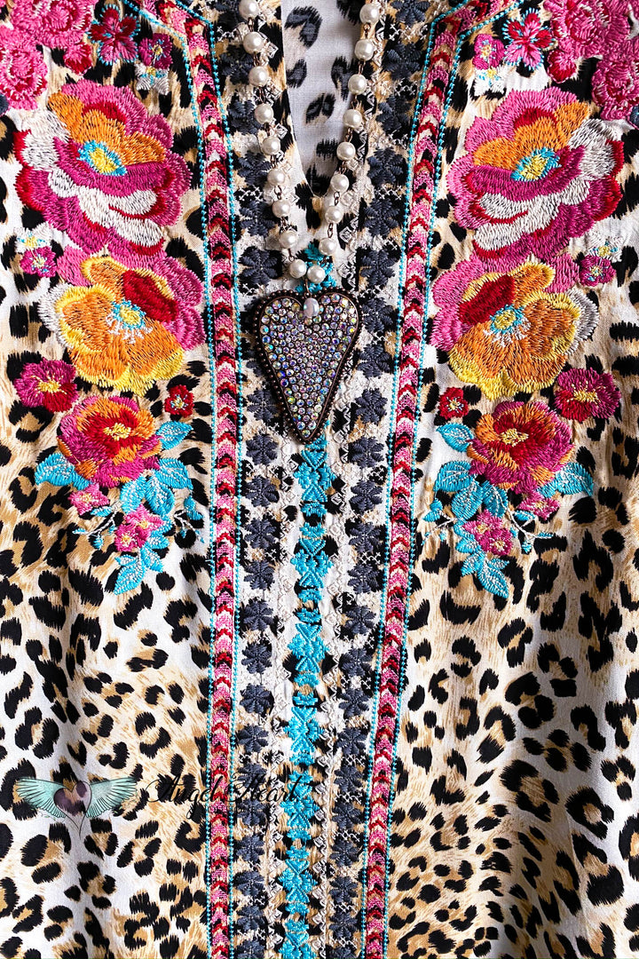 AHB EXCLUSIVE: Brunch Beauty Top - Leopard