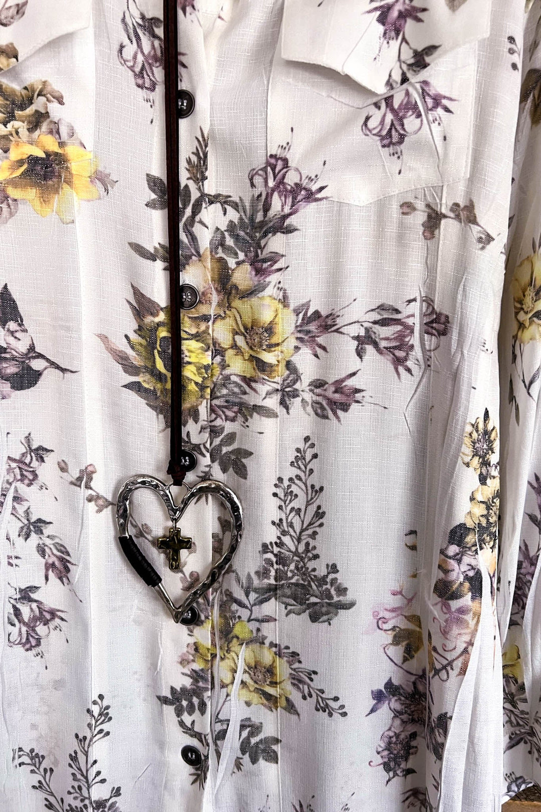 AHB EXCLUSIVE: Mindfulness Harmony Top - Ivory/Yellow