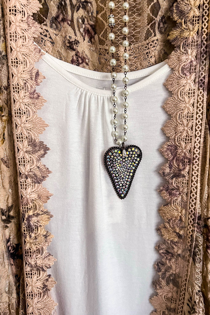 AHB EXCLUSIVE: Embrace The Joy Cardigan - Taupe/Yellow Flower