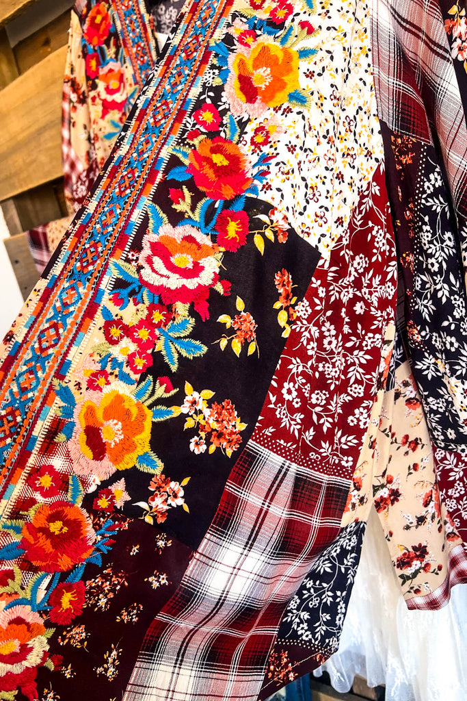 On My Own Time  Kimono - Multi - SALE