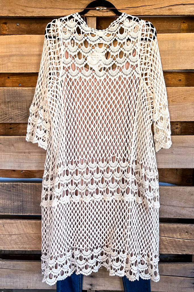 AHB EXCLUSIVE: Simple Kind of Love Duster - Beige - 100% COTTON