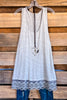 Extender: Slip on Tank/Tunic - Heather Gray