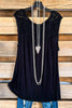 AHB EXCLUSIVE: Declare Your Love Top - Black - SALE