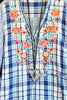 AHB EXCLUSIVE: Do Everything With Love Top - Blue - Cotton Blend