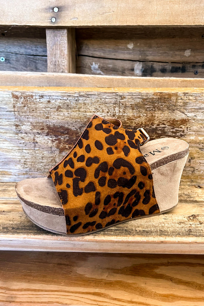 Born To Run Wedges - Leopard - SALE ( SIZE 6, 7, 7.5)
