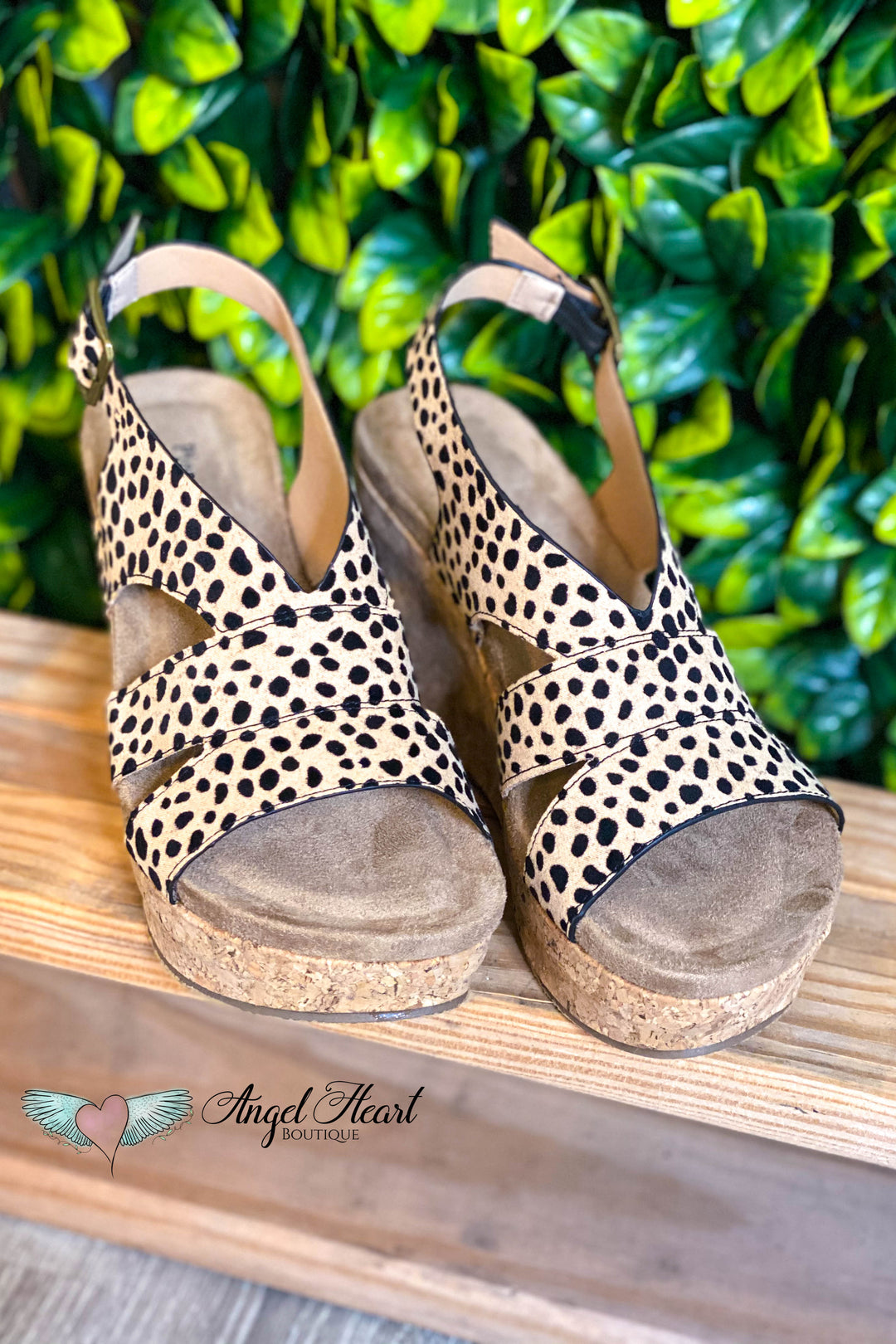 Be Bold Wedges - Cheetah -SALE