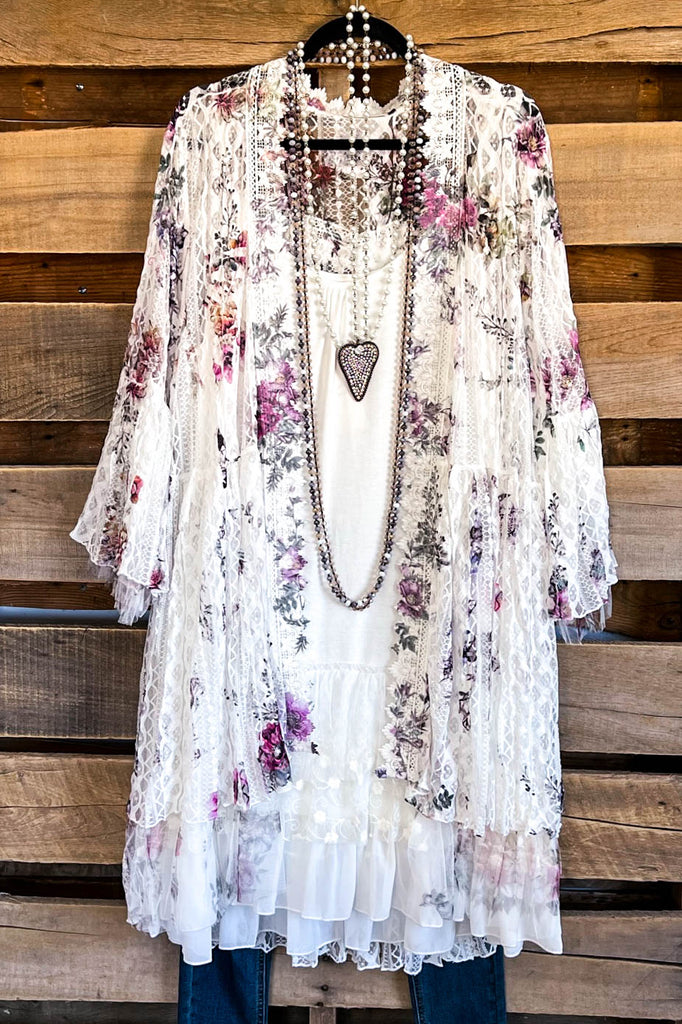 AHB EXCLUSIVE: Embrace The Joy Cardigan - IV/C FL