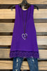 Extender: Slip on Tank/Tunic - Purple - SALE