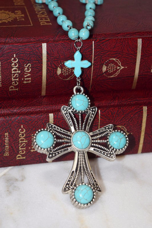 Cross To My Heart Necklace [product type] - Angel Heart Boutique
