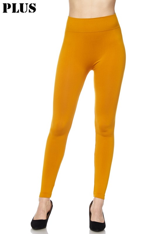 The Perfect High Waist Leggings - Plus Size [product type] - Angel Heart Boutique