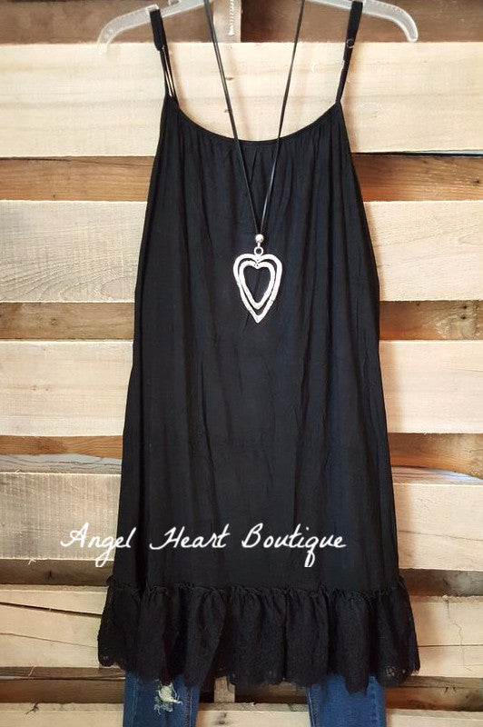 Slip On Dress - Black - Angel Hear - Dress - Angel Heart Boutique  - 2