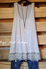 Extender: Slip on Tank/Tunic - Gray - Emerald - Dress - Angel Heart Boutique 