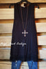 Extender: Slip on Tank/Tunic - Black - Emerald - Dress - Angel Heart Boutique 