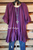 The It Girl Tunic - Purple - Sassybling - Tunic - Angel Heart Boutique 
